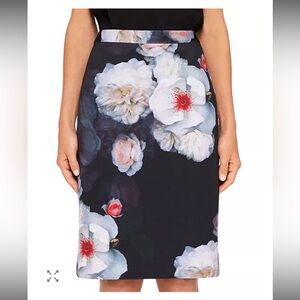 Ted Baker Laylie Lieyaa Chelsea Floral Print Pencil Skirt